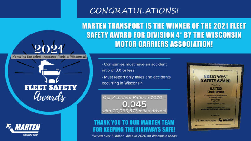 Fleet Safety Award 2021
