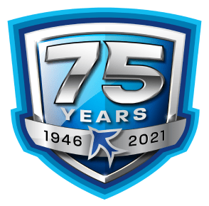 75th anniversary logo