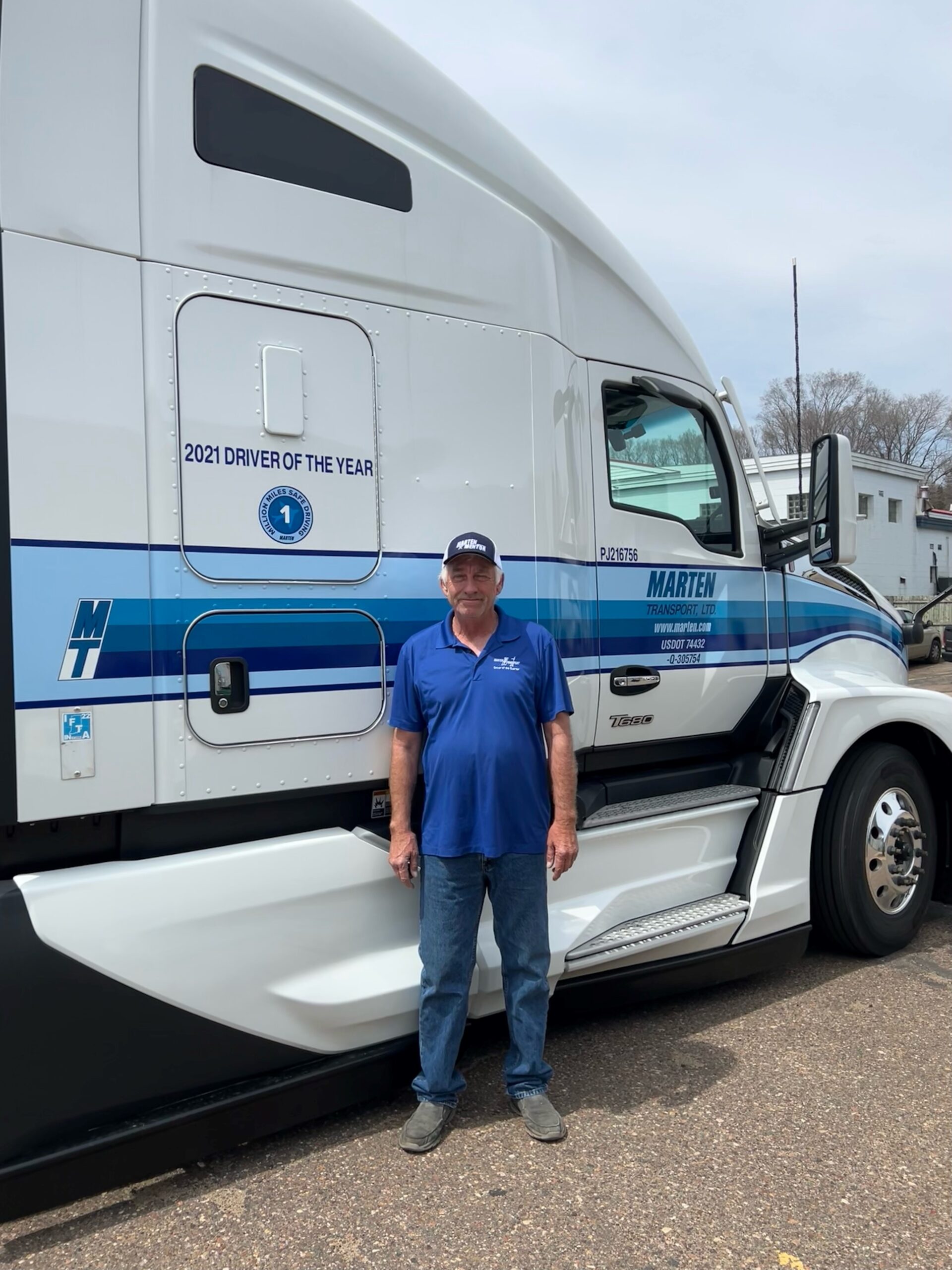 Paul Gilstad DOY 2021 Marten Transport, Ltd.